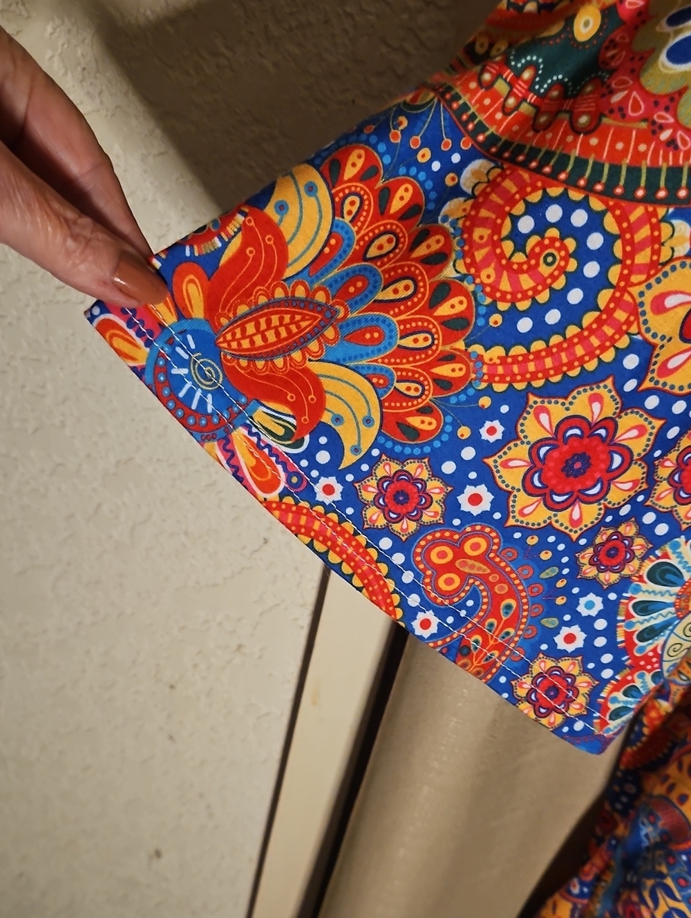 EUC Paisley Prairie Dress - Picture 2 of 5